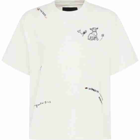 Embroidered Cotton T-shirt