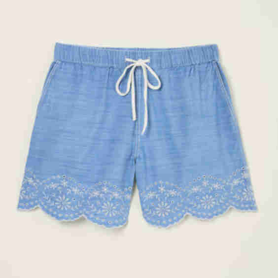 Broderie Shorts