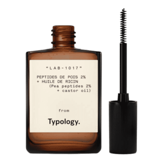 Eyebrow & Eyelash Serum 
with 2% Pea Peptides + Castor Oil