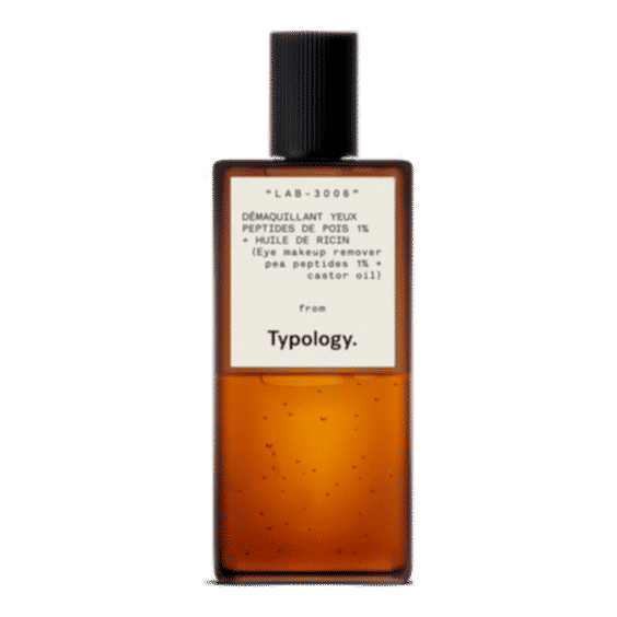 Bi-Phase Eye-Makeup Remover 
with 1% Pea Peptides + Castor Oil