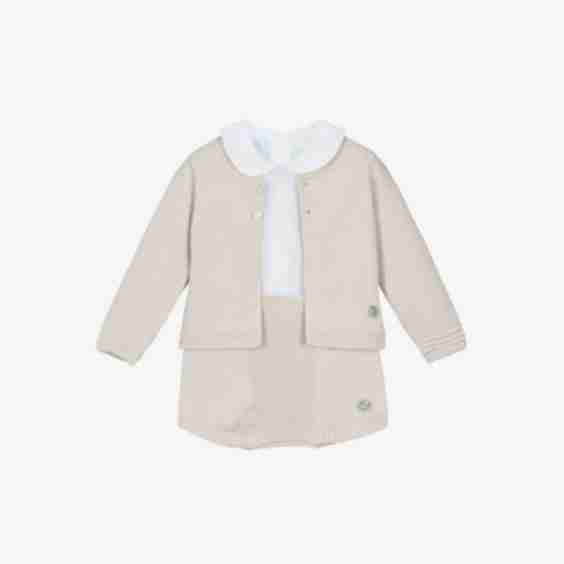 Baby Boys Knitted Shorts Set