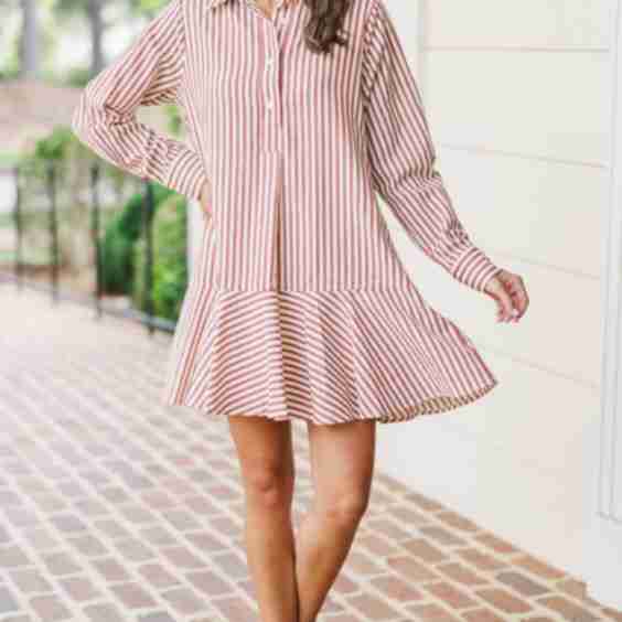 This Is The Day   Striped Dress