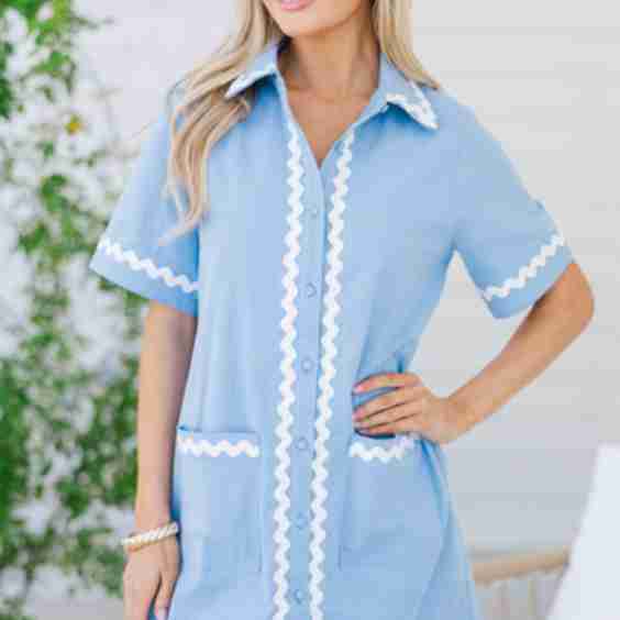 Its All You Blue Dress