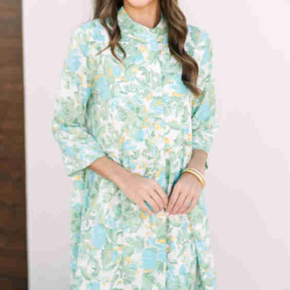 Always The One Floral Shift Dress