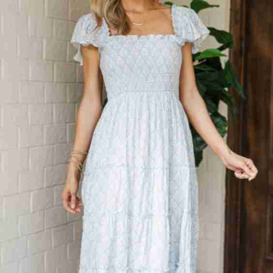 In The Distance Medallion Midi Dress
