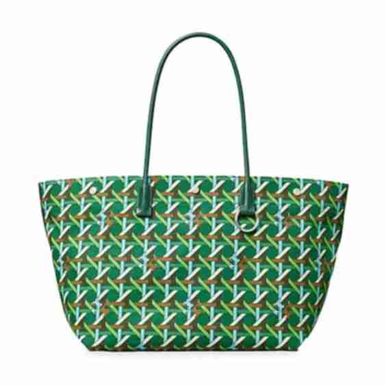 Basketweave Canvas Tote