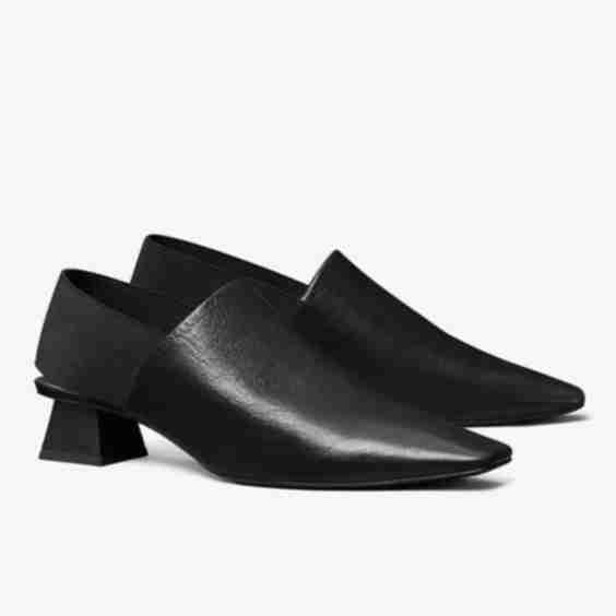 Elastic Slingback Mule