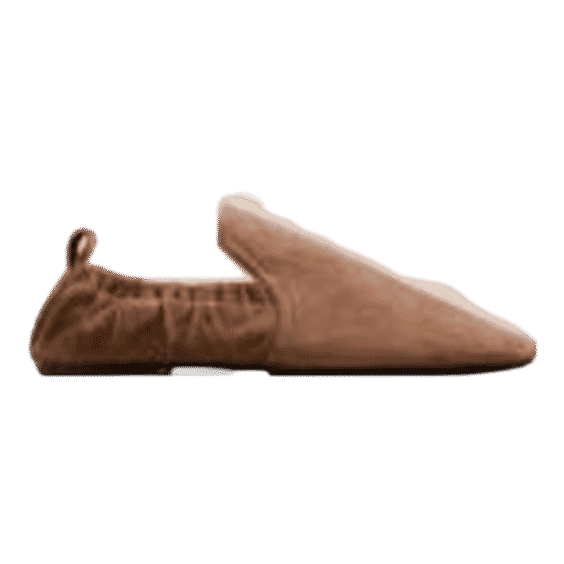 The Delphine Elasticized Leather Loafer