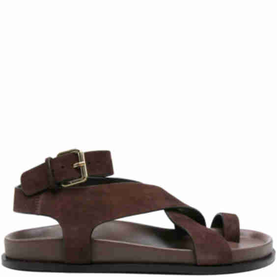 The Jalen Sandal in Suede