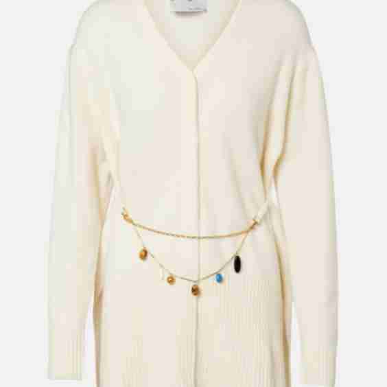 Belted Wool Cardigan