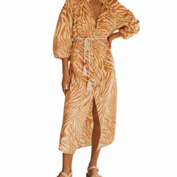 Notae Billow Sleeve Resort Dress