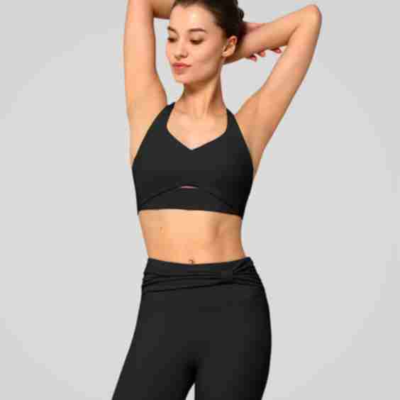 Anywhere V-Neck Creamy Soft Yoga Bra