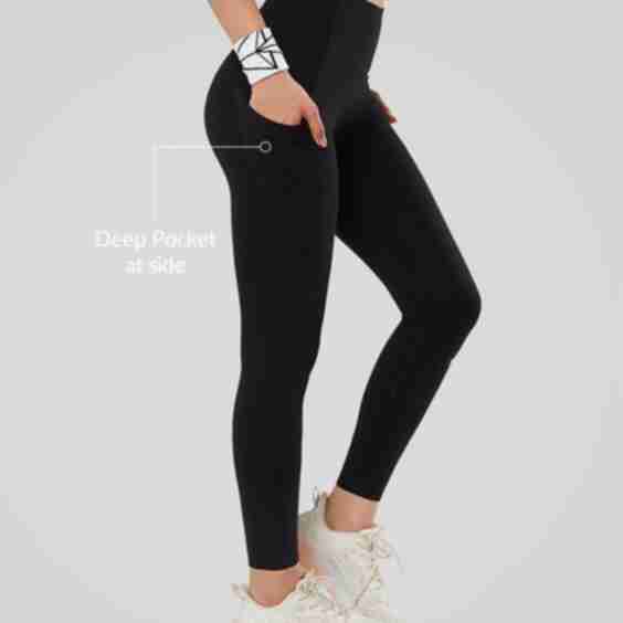 High Waist Sculpting Fitness Gym Leggings 26"