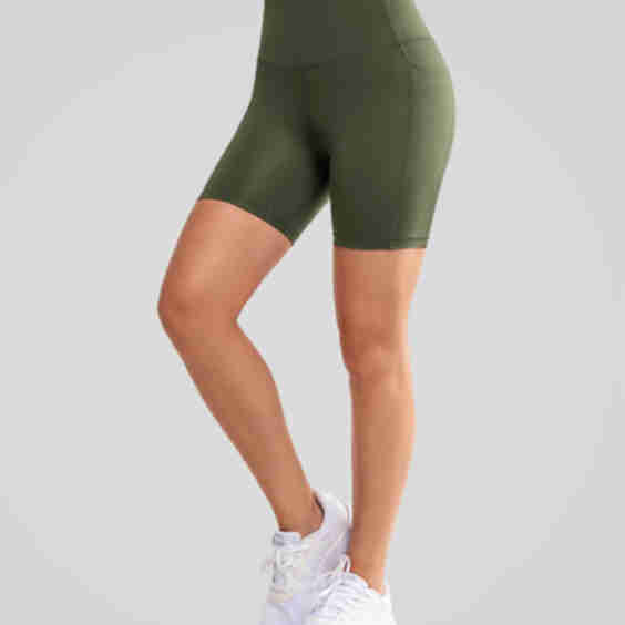 Shift High-Waist Tight Running Shorts