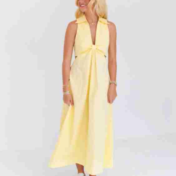 Chelly Cutout Midi Dress