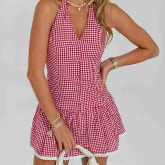 Randi Halter Mini Dress