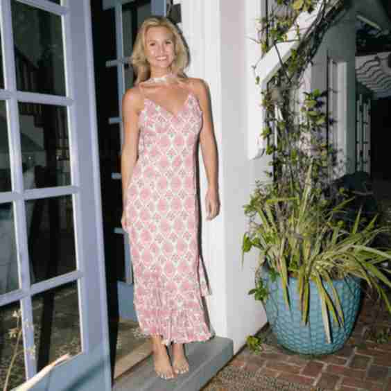 Tasha Scarf Midi Dress 