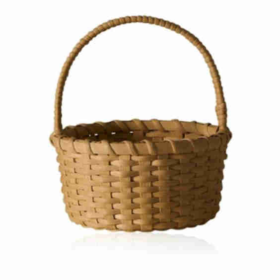 Montauk Daisy Rattan Basket