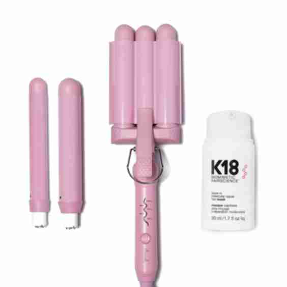 Mermade Style Wand + K18 Repair Hair Mask Duo
