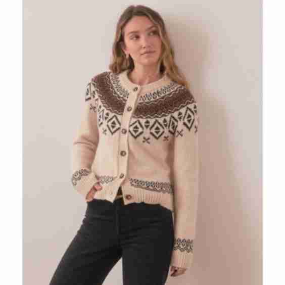 Ava Fair Isle Cardigan