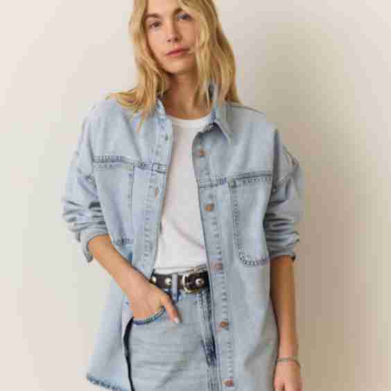 Denim Shirt Jacket