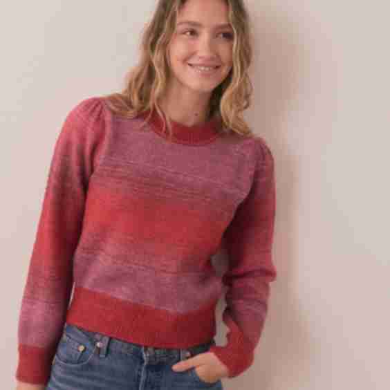 Alma Puff Sleeve Sweater
