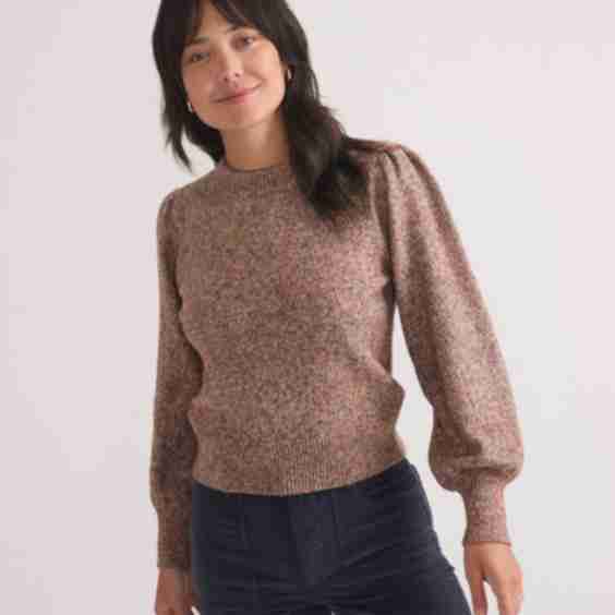Alma Puff Sleeve Sweater