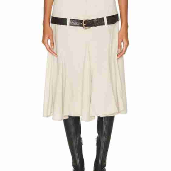 Double Belted Skirt