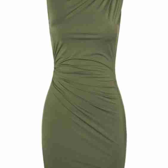 Draped Mini Dress