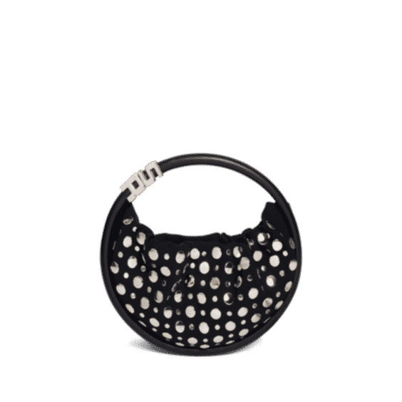 Domino Mini Leather Bag with Studs