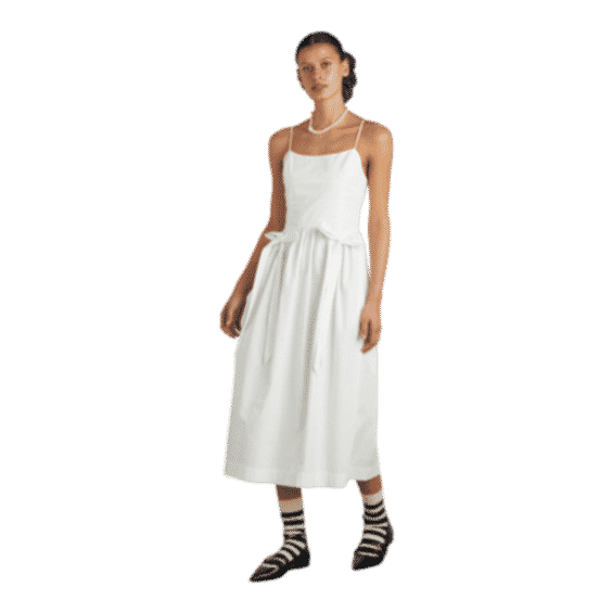 Penelope Apron Midi Dress 