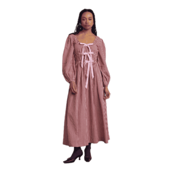 Dakota Bow Midi Dress