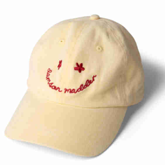 Washed Smiley Cap