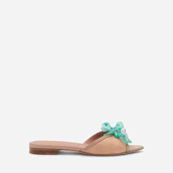 Cyd Raffia Flat Sandals