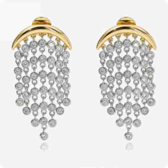 CelesteDrop Tassel Earrings
