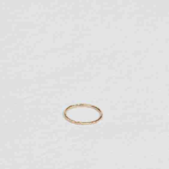 Gold Twig Ring