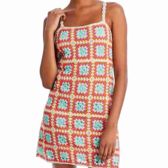 Crochet Mini Dress