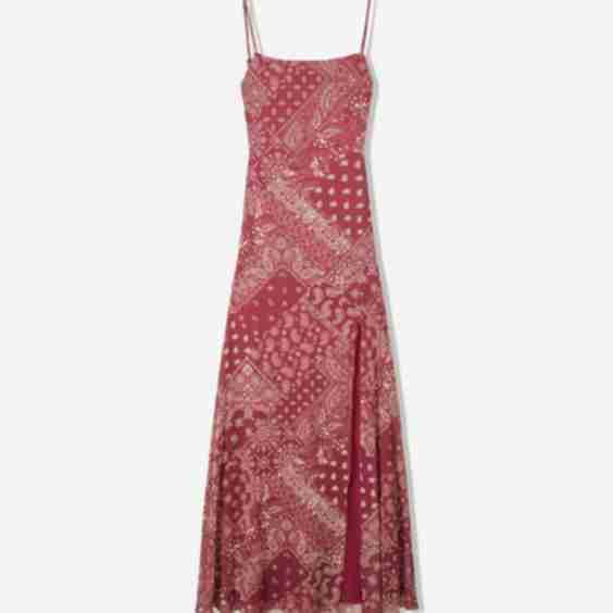 Tulle Midi Dress With Print