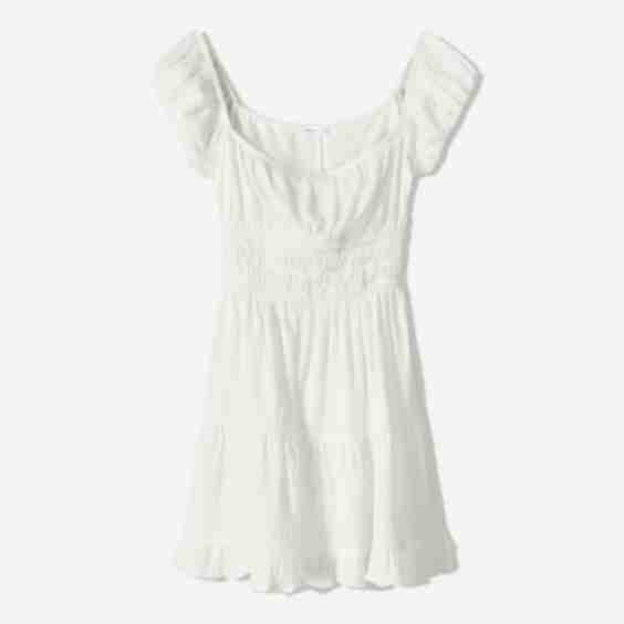 Ruffled Mini Dress