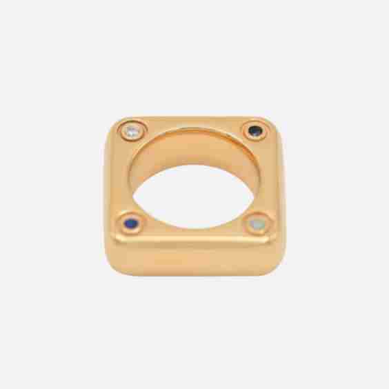 Bold Ring, Gold Plated