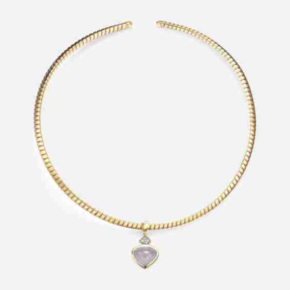 Trisolina 18kt Gold Necklace with Diamonds