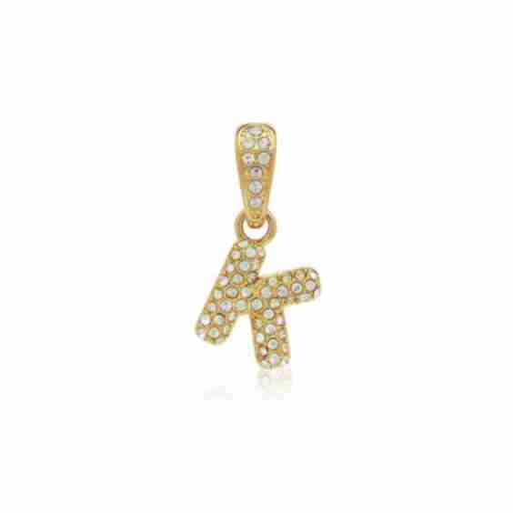 Bubble Initial Pendant 