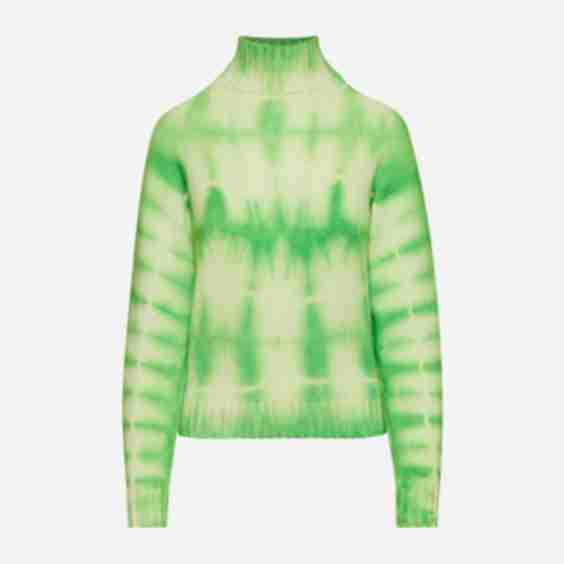 Geo Mock Neck Sweater