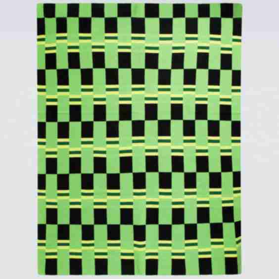 Intarsia Cashmere Blanket
