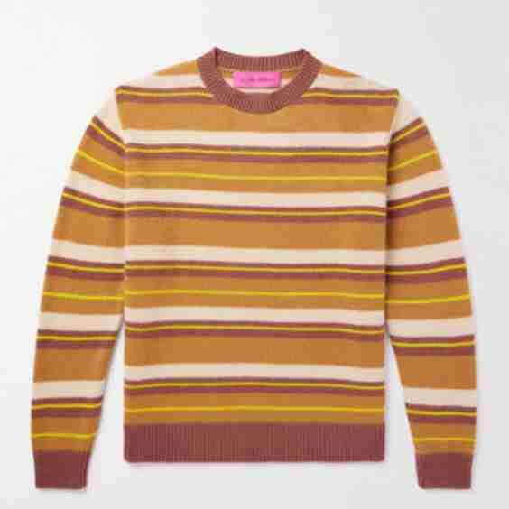 Shadow Striped Cashmere Sweater