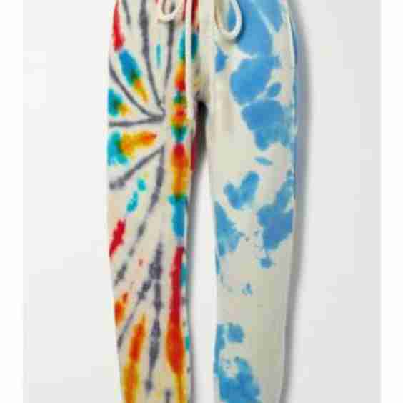 + Mordechai Rubinstein Mash Tie-Dyed Cashmere Track Pants