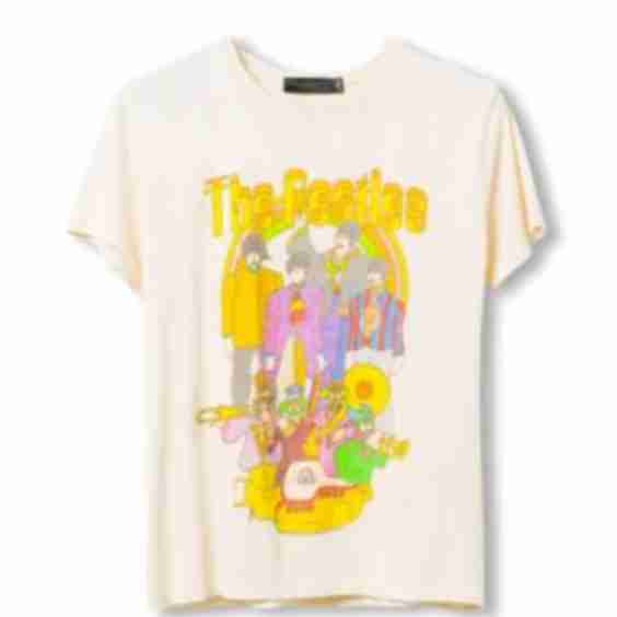 Womens The Beatles Submarine Vintage Like Tee