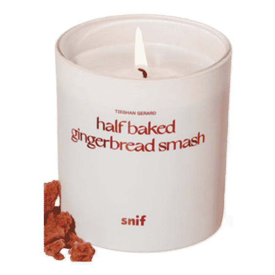 Half Baked Gingerbread Smash Candle