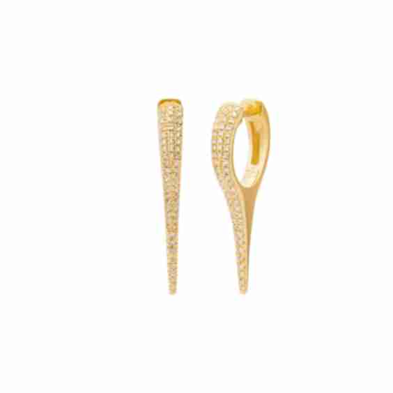 Medium Pavé Needle Drop