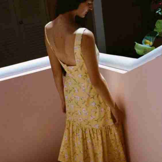 Low-Back Dress 